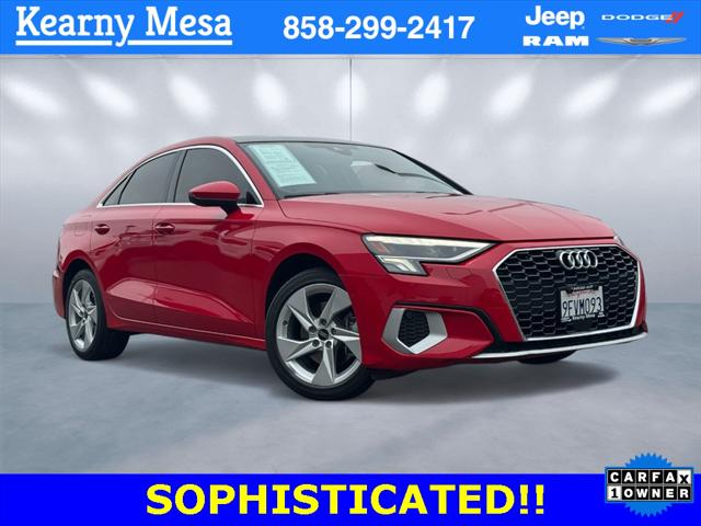 2023 Audi A3 Premium 40 TFSI Front-Wheel Drive S tronic