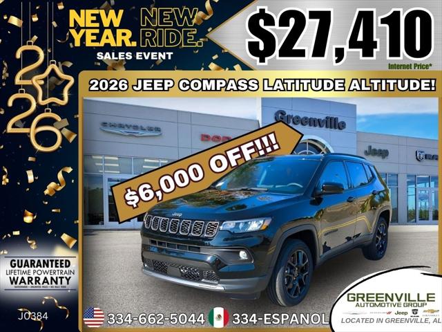 2026 Jeep Compass COMPASS LATITUDE ALTITUDE 4X4
