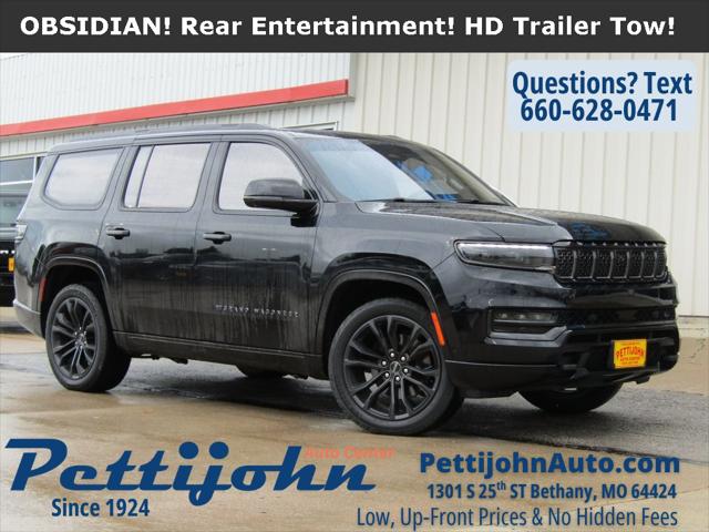 2022 Wagoneer Grand Wagoneer Series II Obsidian 4x4