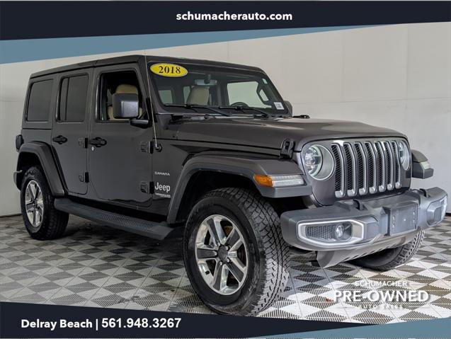 2018 Jeep Wrangler Unlimited Sahara 4x4