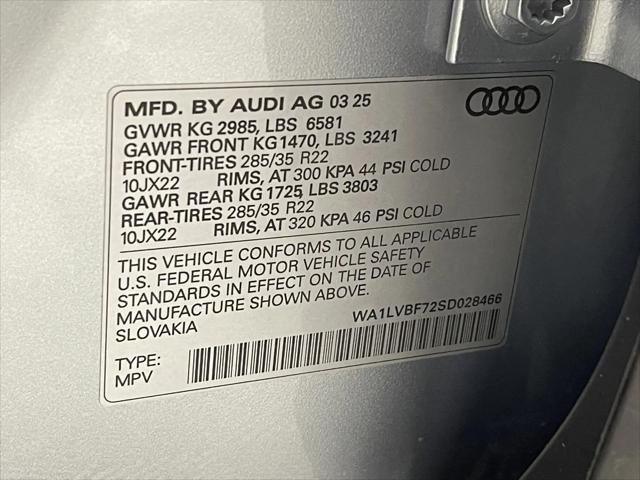 2025 Audi Q7 Premium Plus 55 TFSI quattro Tiptronic