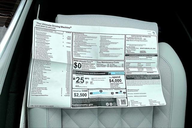 2026 BMW X5 sDrive40i