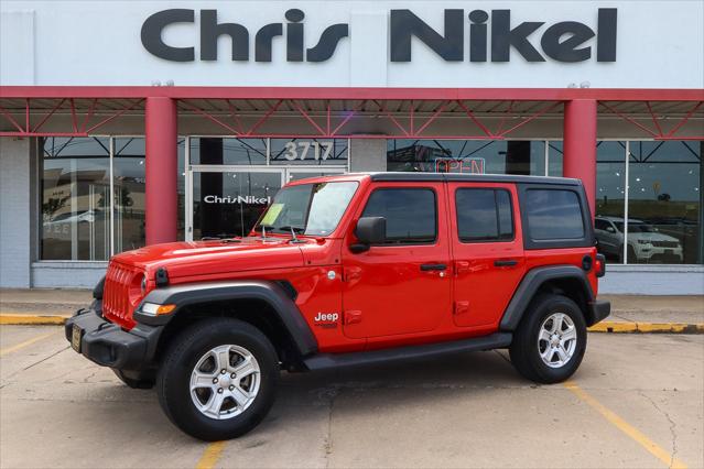 2019 Jeep Wrangler Unlimited Sport S 4x4