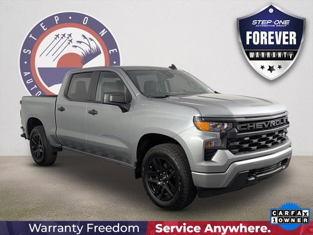 2025 Chevrolet Silverado 1500 4WD Crew Cab Short Bed Custom 2025 Chevrolet Silverado 1500 4WD Crew Cab Short Bed Custom