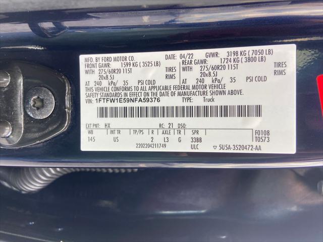 Used 2022 Ford F-150 For Sale in Muscle Shoals, AL