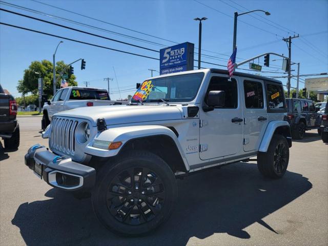 2023 Jeep Wrangler 4xe Sahara 4x4 for sale in Modesto, CA