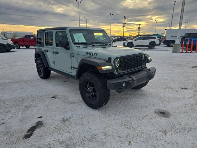 2024 Jeep Wrangler 4-Door Willys 4x4 2024 Jeep Wrangler 4-Door Willys 4x4