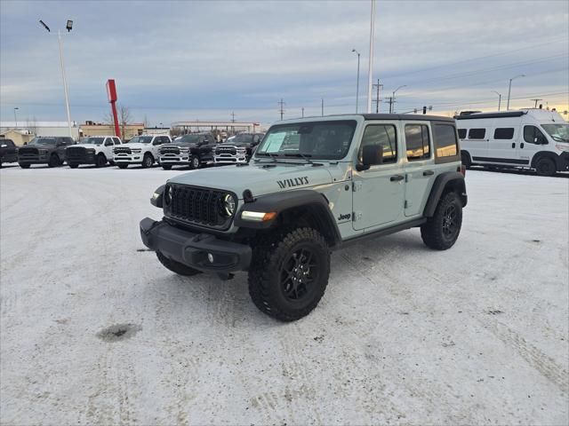 2024 Jeep Wrangler 4-Door Willys 4x4 2024 Jeep Wrangler 4-Door Willys 4x4