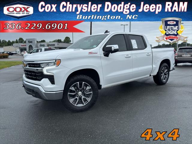 2022 Chevrolet Silverado 1500 4WD Crew Cab Standard Bed LT