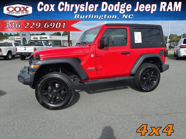 2018 Jeep Wrangler Sport S 4x4