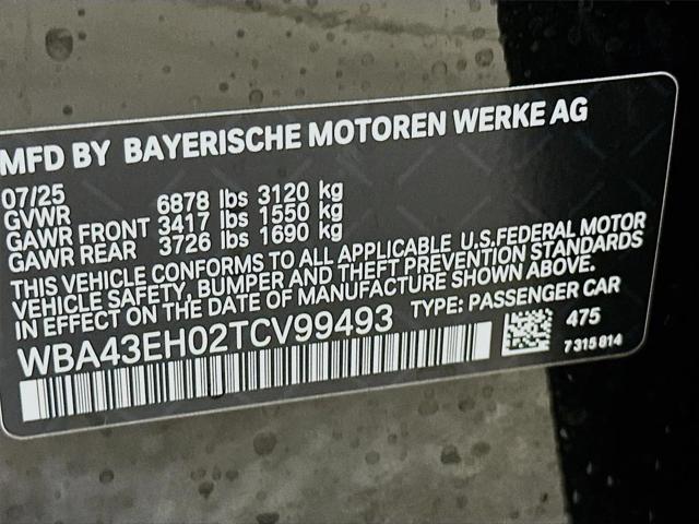 2026 BMW 7 Series 750e xDrive