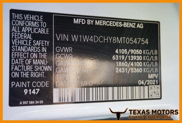 2021 Mercedes-Benz Sprinter 2500 High Roof I4 Diesel