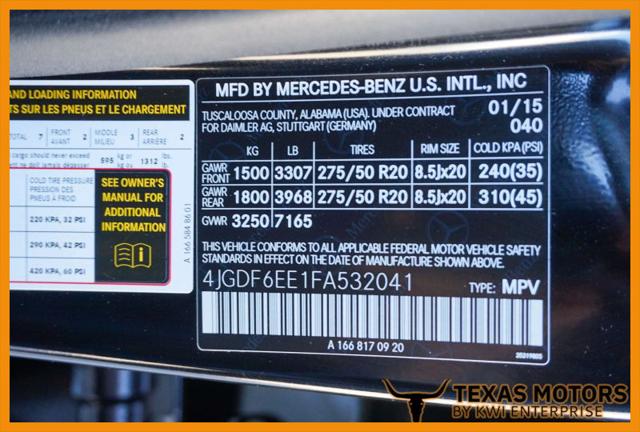 2015 Mercedes-Benz GL 4MATIC