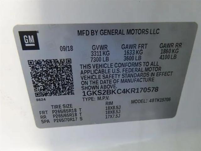 2019 GMC Yukon SLT