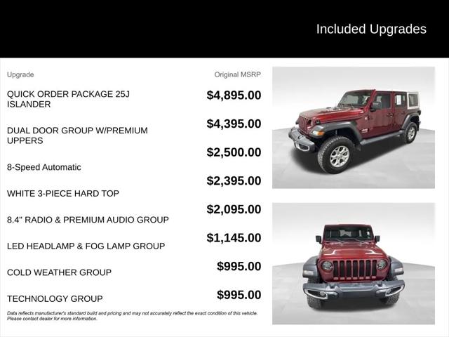 2021 Jeep Wrangler Islander 4x4