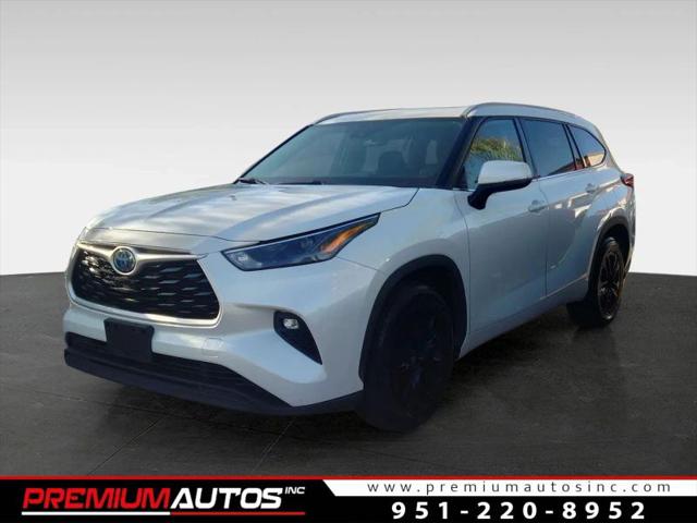 2022 Toyota Highlander Hybrid XLE for sale in Norco, CA