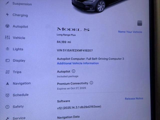 2021 Tesla Model S Long Range Plus Dual Motor All-Wheel Drive