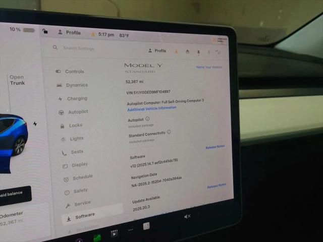 2021 Tesla Model Y Standard Range Rear-Wheel Drive