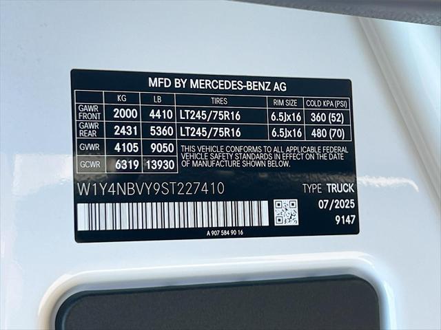 2025 Mercedes-Benz Sprinter 2500 Standard Roof 4-Cyl Diesel HO