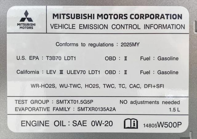New 2025 Mitsubishi Eclipse Cross For Sale in Pikeville, KY