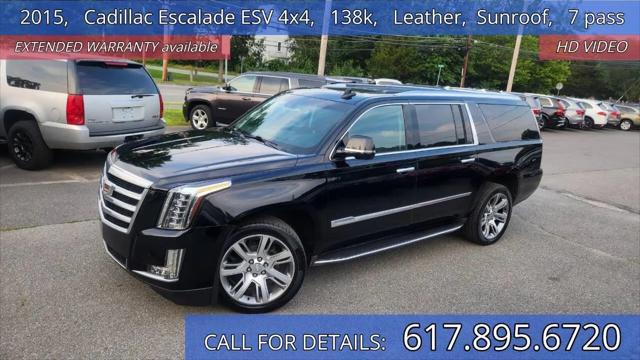 2015 Cadillac Escalade ESV Luxury for sale in Stow, MA