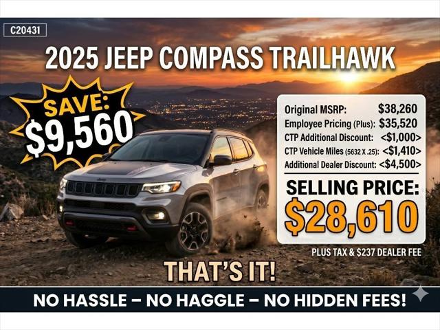 2025 Jeep Compass COMPASS TRAILHAWK 4X4