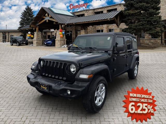 2022 Jeep Wrangler Unlimited Sport S 4x4 2022 Jeep Wrangler Unlimited Sport S 4x4