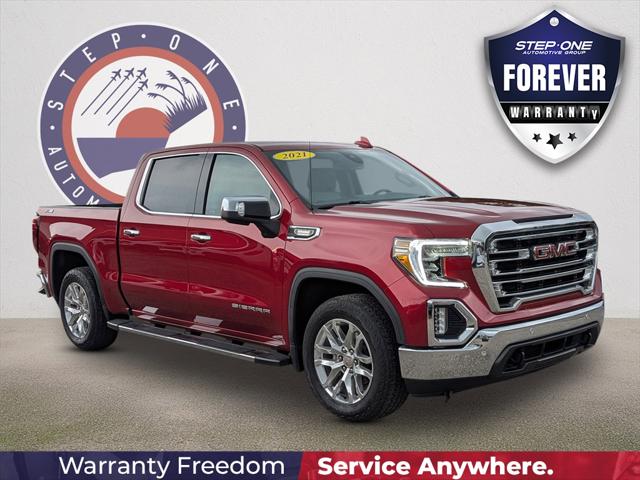 2021 GMC Sierra 1500 4WD Crew Cab Short Box SLT