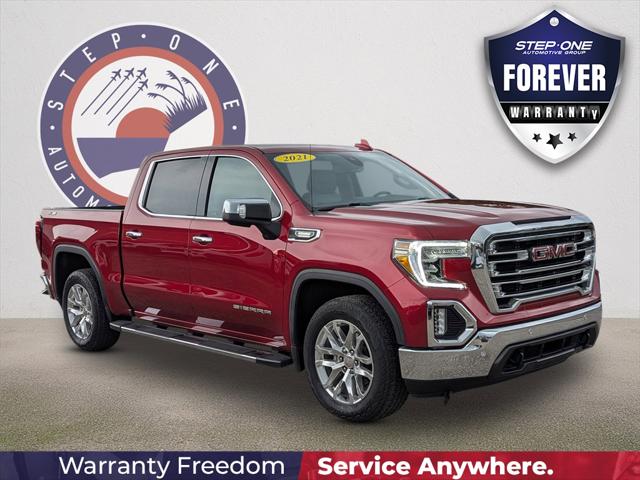 2021 GMC Sierra 1500 4WD Crew Cab Short Box SLT