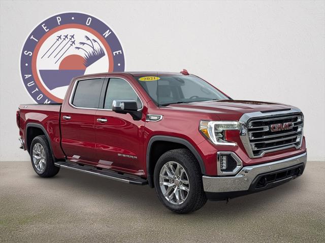 2021 GMC Sierra 1500 4WD Crew Cab Short Box SLT