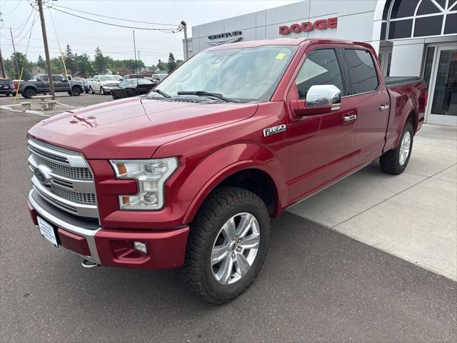 2015 Ford F-150 Platinum 2015 Ford F-150 Platinum