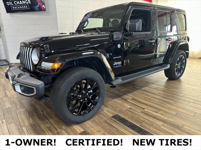 2021 Jeep Wrangler 4xe Unlimited Sahara 4x4 2021 Jeep Wrangler 4xe Unlimited Sahara 4x4