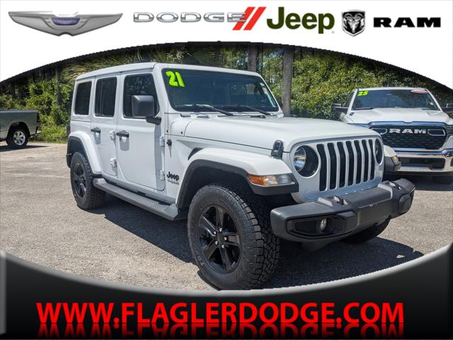 2021 Jeep Wrangler Unlimited Sahara Altitude 4x4 2021 Jeep Wrangler Unlimited Sahara Altitude 4x4
