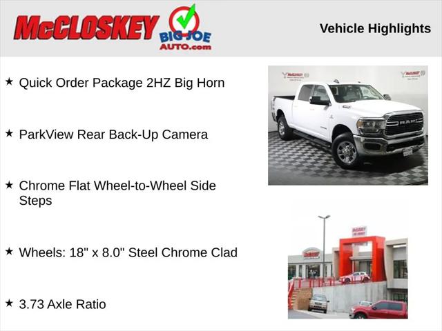 2020 Jeep Ram 2500 Big Horn Crew Cab 4X4 6'4" Box