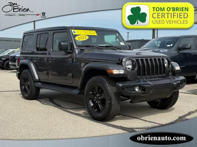 2021 Jeep Wrangler Unlimited Sahara Altitude 4x4