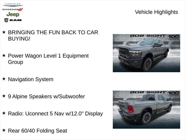 2026 RAM Ram 2500 RAM 2500 POWER WAGON CREW CAB 4X4 64 BOX 2026 RAM Ram 2500 RAM 2500 POWER WAGON CREW CAB 4X4 64 BOX