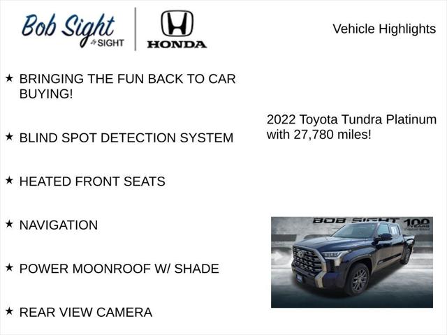 2022 Toyota Tundra Platinum