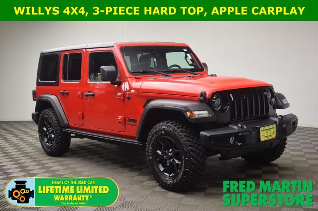 2021 Jeep Wrangler Unlimited Willys 4x4 2021 Jeep Wrangler Unlimited Willys 4x4