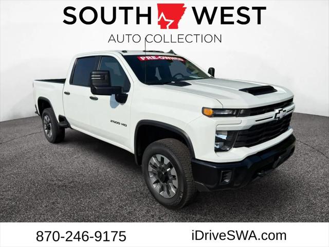 2024 Chevrolet Silverado 2500HD 4WD Crew Cab Standard Bed Custom 2024 Chevrolet Silverado 2500HD 4WD Crew Cab Standard Bed Custom