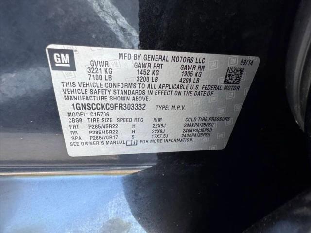 2015 Chevrolet Tahoe LTZ