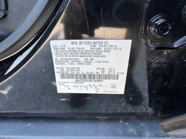 2019 Ford EcoSport SE