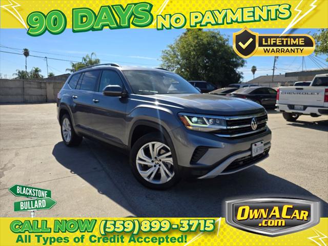 2021 Volkswagen Atlas 3.6L V6 SE w/Technology for sale in Fresno, CA