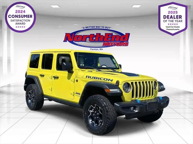 2022 Jeep Wrangler 4xe Unlimited Rubicon 4x4 for sale in Canton, MA