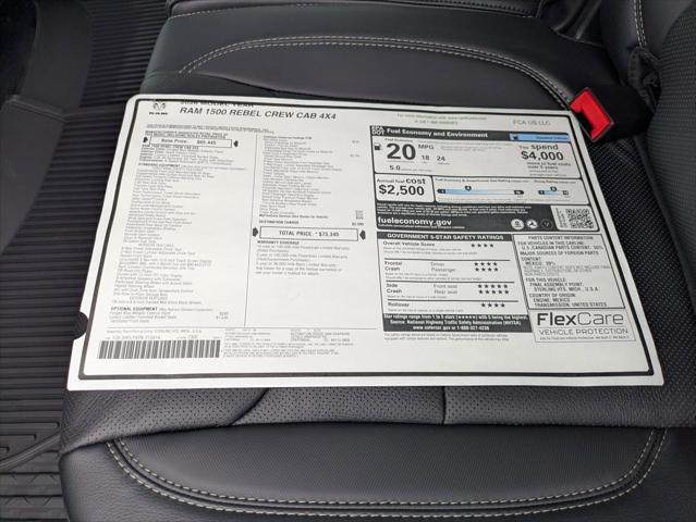 2026 Ram 1500 Rebel Crew Cab 4x4 57 Box