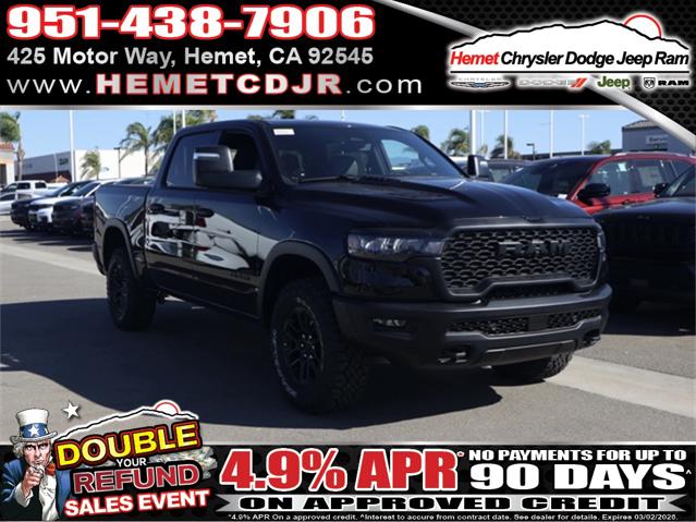 2026 RAM Ram 1500 RAM 1500 REBEL CREW CAB 4X4 57 BOX