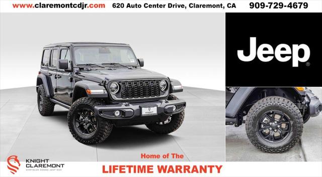 2025 Jeep Wrangler WRANGLER 4-DOOR WILLYS 2025 Jeep Wrangler WRANGLER 4-DOOR WILLYS