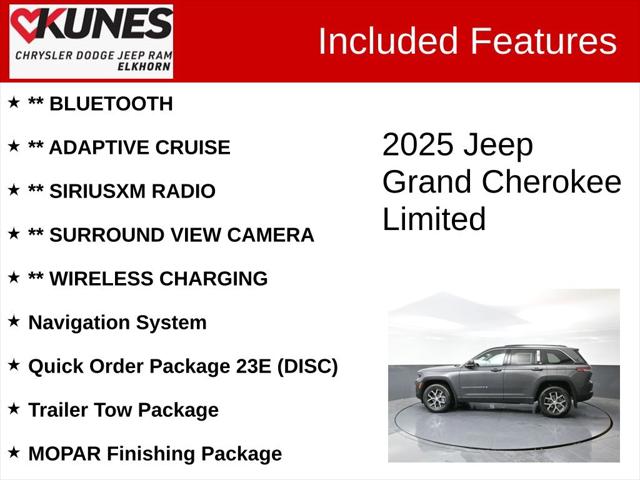 2025 Jeep Grand Cherokee GRAND CHEROKEE LIMITED 4X4