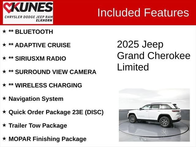 2025 Jeep Grand Cherokee GRAND CHEROKEE LIMITED 4X4