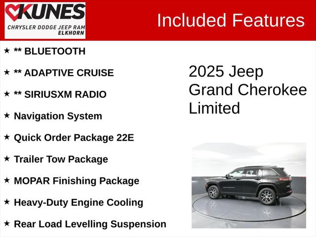 2025 Jeep Grand Cherokee GRAND CHEROKEE LIMITED 4X4 2025 Jeep Grand Cherokee GRAND CHEROKEE LIMITED 4X4