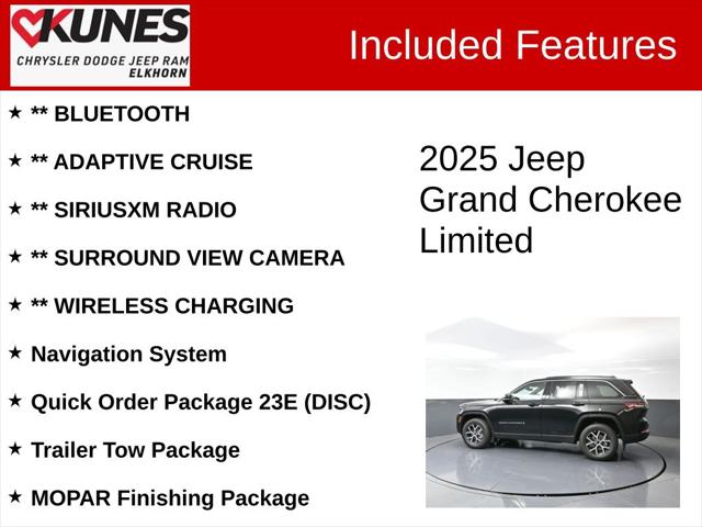 2025 Jeep Grand Cherokee GRAND CHEROKEE LIMITED 4X4 2025 Jeep Grand Cherokee GRAND CHEROKEE LIMITED 4X4
